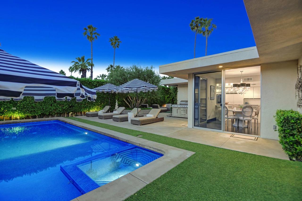 Canyon Palms Estate- Ultra-Luxe, Pool, Spa, Firepit, Outdoor Kitchen & More Palm Springs Buitenkant foto