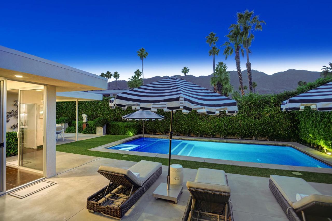 Canyon Palms Estate- Ultra-Luxe, Pool, Spa, Firepit, Outdoor Kitchen & More Palm Springs Buitenkant foto